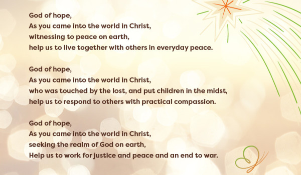 Advent prayer